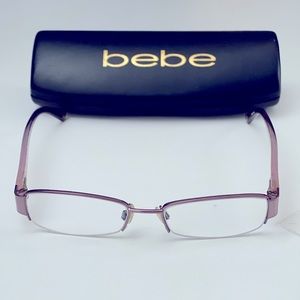 Bebe eyeglass frame, same or next day shipping from a smoke and pet free 🏡